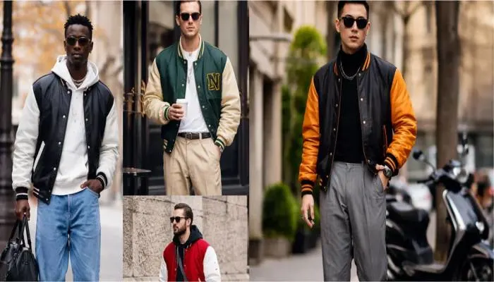 How to Style Varsity Jacket Men Casual